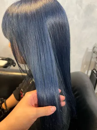 ロング カラー 周りと差のつくハイト ーン🥣AZUKIのヘアスタイル