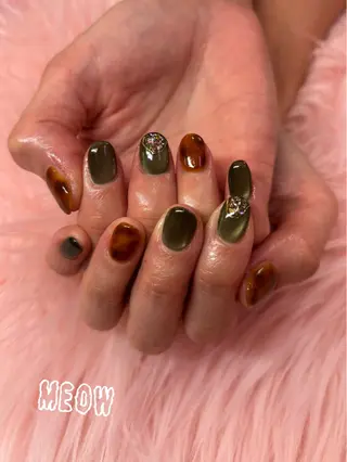 ネイル BodyDesignSalonEene.所属・MEOW RANのネイルデザイン