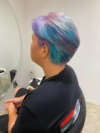 メンズ サイレント美容師 アイリィのヘアスタイル