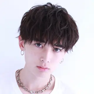 メンズ 韓国・韓国ヘア 髪質改善のヘアスタイル