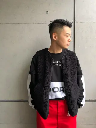 メンズ メンズカット クドウユウキのヘアスタイル