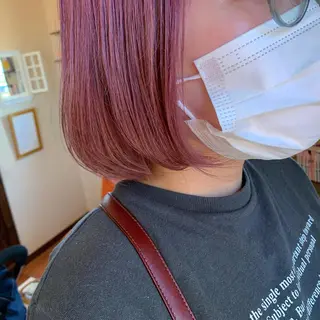 ショート カラー やまだ せりなのヘアスタイル