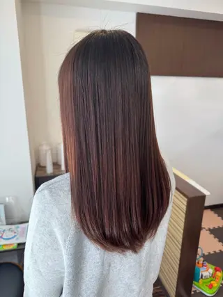 ロング 堀内 七海のヘアスタイル