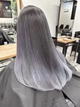 ロング カラー ヘアアレンジ 北間 寛哉のヘアスタイル