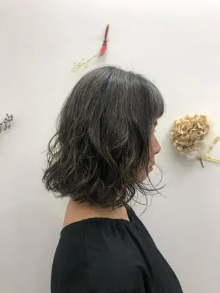 ミディアム 小松 瑞季のヘアスタイル