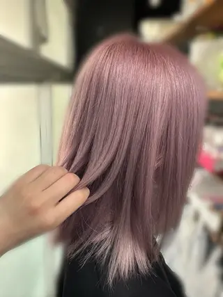 ミディアム カラー 🩵ベリーショート✨ パーマスタイル みくのヘアスタイル