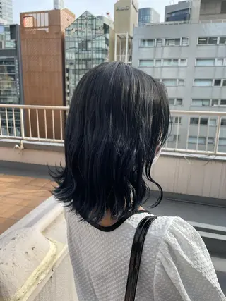 ミディアム カラー ヘアアレンジ 似合わせ特化 /馬場 翼のヘアスタイル