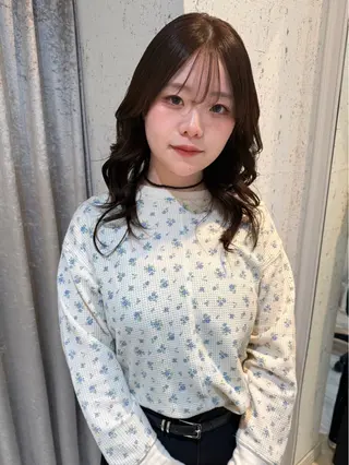 ミディアム カラー mai / linoah˚✧のヘアスタイル