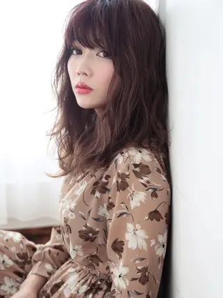 セミロング 🌟髪質改善と艶 ✨相場つかさのヘアスタイル