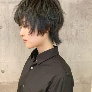 ショート カラー ハイトーン/ショート 村上淳乃🐥のヘアスタイル