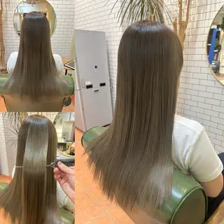 ロング カラー 石井 佑樹のヘアスタイル