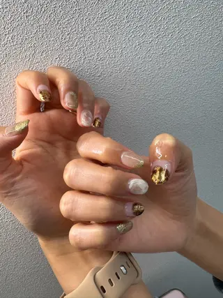 ネイル filonnail yui_ニュアンスのネイルデザイン