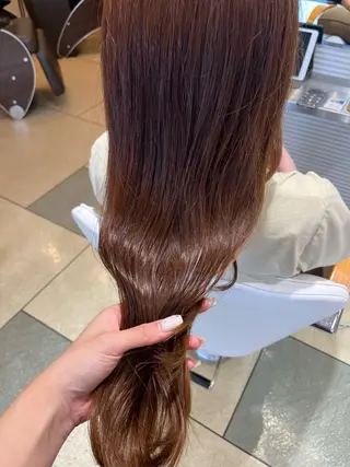 セミロング ☁️彦坂唯有/ 透明感カラー☁️のヘアスタイル