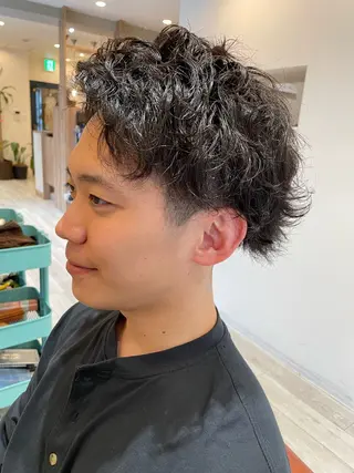 パーマ メンズ Lian山田 駿のヘアスタイル