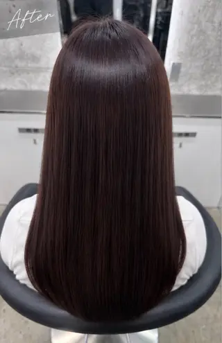 ロング カラー 艶髪カラー🫧 髪質改善🪽あいとのヘアスタイル