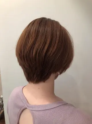 ショート カラー ロングレイヤー 🤍山内　飛鳥🤍のヘアスタイル