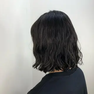 ミディアム ショート/パーマ/ カラー/FUKOのヘアスタイル