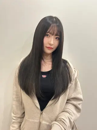 ロング hair&eye🎀 /momoKaのヘアスタイル