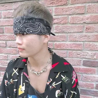 カラー メンズ MASANA 🎱ディレクターのヘアスタイル