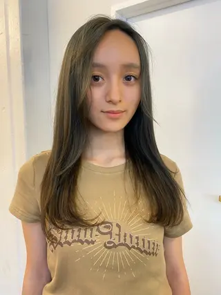 ロング カラー ichika/福岡 /透明感カラー🤎のヘアスタイル