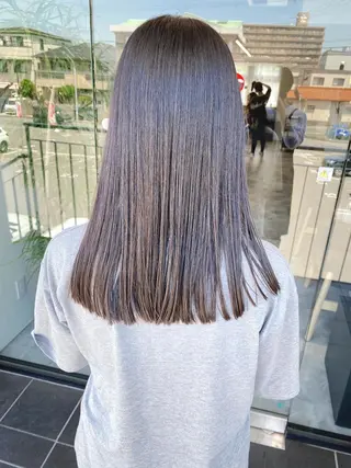 セミロング 山﨑 大暉【ダブルカラー】のヘアスタイル