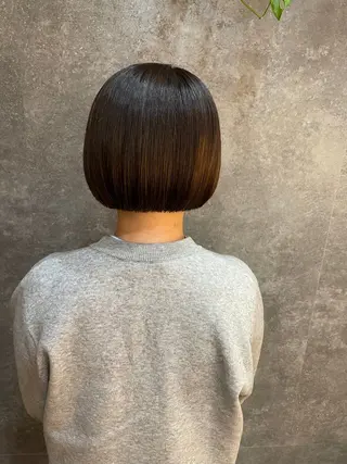 ショート 峯 琴奈のヘアスタイル
