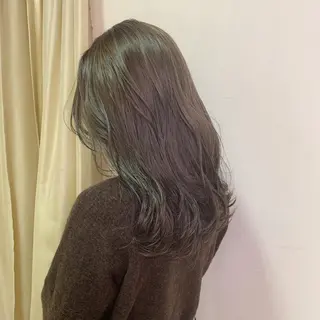 ミディアム カラー 久保 明日香のヘアスタイル