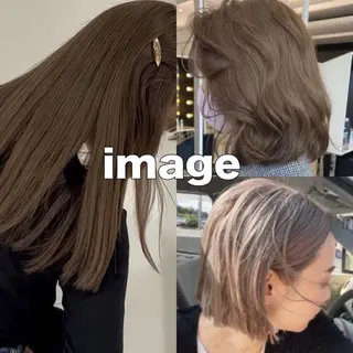 ロング カラー 天使の輪໒꒱⋆ﾟ 量産中🎀のヘアスタイル