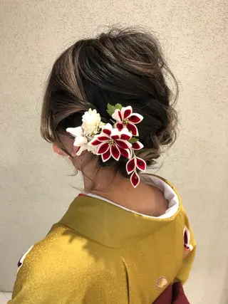 ヘアアレンジ 阿部 美咲のヘアスタイル