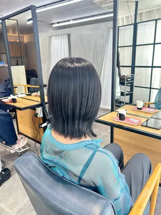 ミディアム カラー アニメオタク美容師/ miharuのヘアスタイル