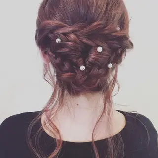 ヘアアレンジ 塚下 彩のマツエク・マツパデザイン