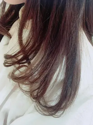 セミロング カラー 中本 勝彦のヘアスタイル