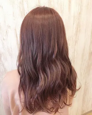 ロング カラー メンズパーマ波巻き 🌳大森悠登🌳のヘアスタイル