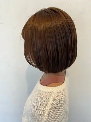 ミディアム カラー 伊藤 さやかのヘアスタイル