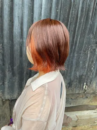 ミディアム YAP！HAIR トコツメアヤノのヘアスタイル