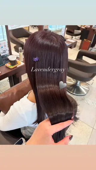 セミロング 藤平 いぶきのヘアスタイル