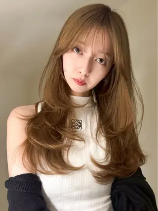 ロング 透明感カラー Lity🤍ྀིaiのヘアスタイル