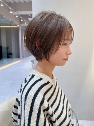 ショート レイヤー❣️縮毛矯 川村利幸のヘアスタイル