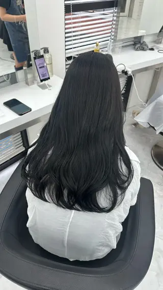 セミロング カラー 似合わせstyle ❤︎misaki❤︎のヘアスタイル