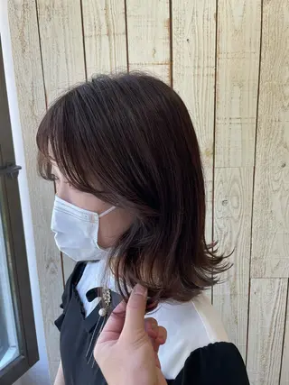ミディアム 福田 ジュンキのヘアスタイル