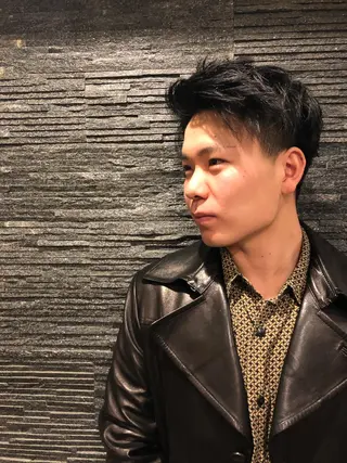 ショート メンズ 牧 颯斗のヘアスタイル