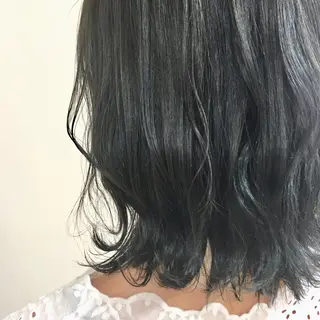 ミディアム カラー ヘアアレンジ 【Sweep】おじま のぞみのヘアスタイル