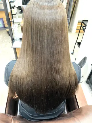 ロング 艶髪矯正/髪質改善 カイトのヘアスタイル