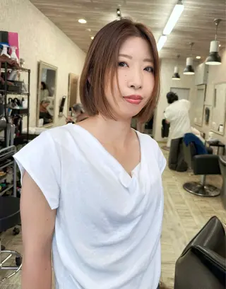 ショート ノアヘアデザイン町田店所属・似合わせボブ特化 mayaのヘアスタイル