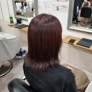 カラー 暖色🍎透明感カラー 🩵小林かりんのヘアスタイル
