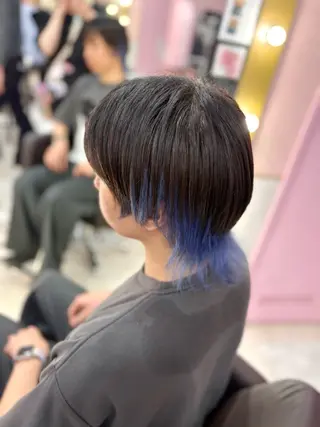 カラー メンズ 甘ふわgirly🎀 ハイトーン🤍Ramのヘアスタイル