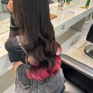 ロング カラー すみす🎀ヘアメ/ 艶カラー/エクステのヘアスタイル