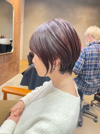 ショート カラー 【ショートカット 美髪矯正】今井隆太のヘアスタイル