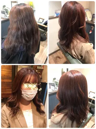 ロング カラー Ray hair 春日部のヘアスタイル