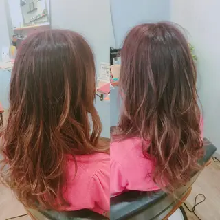 ロング カラー VIVO天六店「ヴィーヴォ」所属・竹本 将太のヘアスタイル